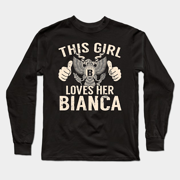 BIANCA Long Sleeve T-Shirt by Jeffrey19988